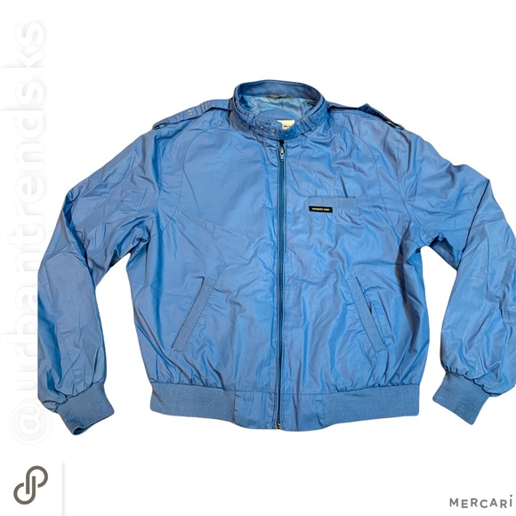Members Only Other - Vintage Baby Blue Members Only Casual bomber Jacket 44 - Men’s Medium